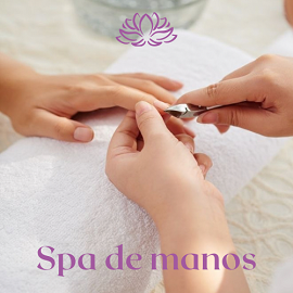 ilustracion de spa de manos